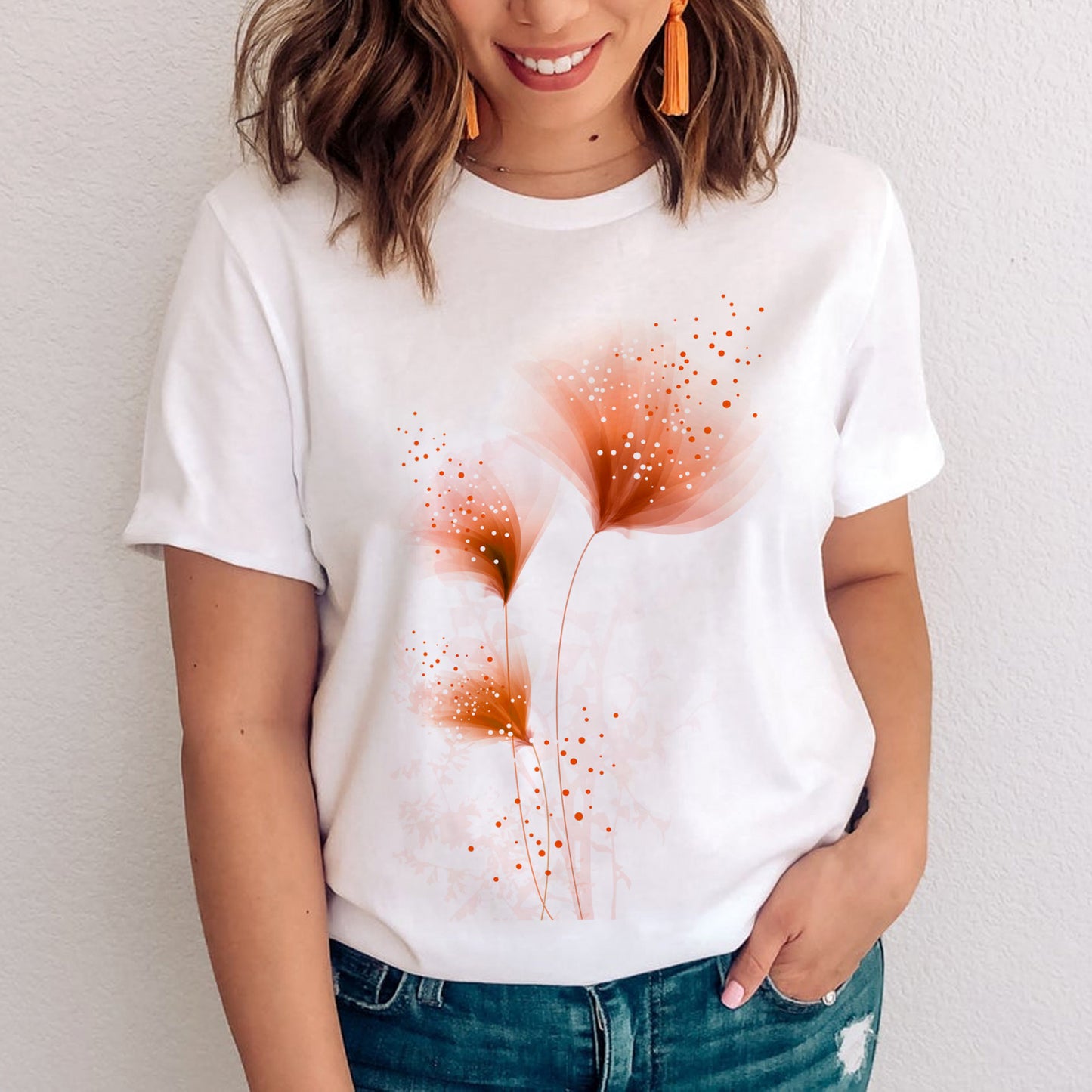 Copper Flower T-shirt