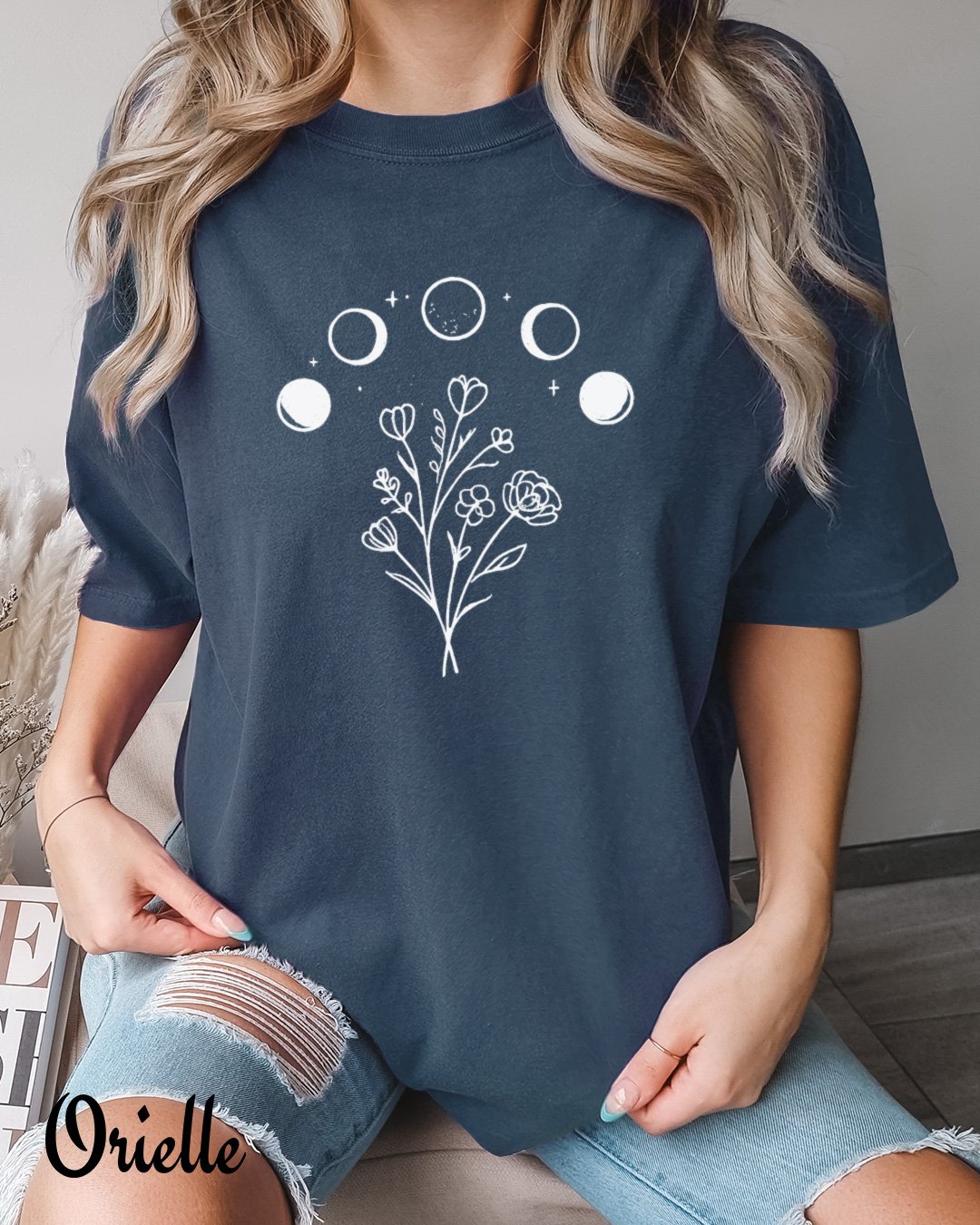 Relaxed Fit Wildflower Moon T-shirt