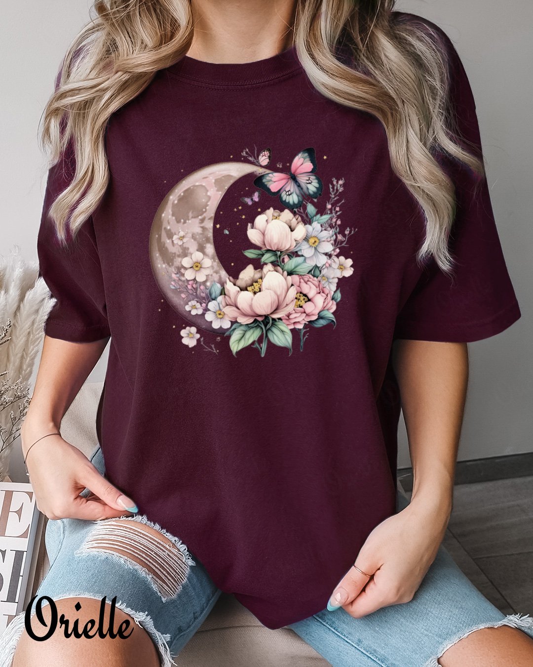 Relaxed Fit Celestial Bloom T-shirt