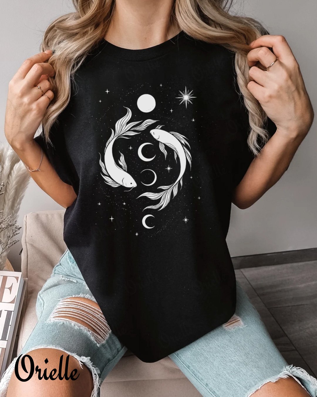 Relaxed Fit Moonlight Spirits T-shirt