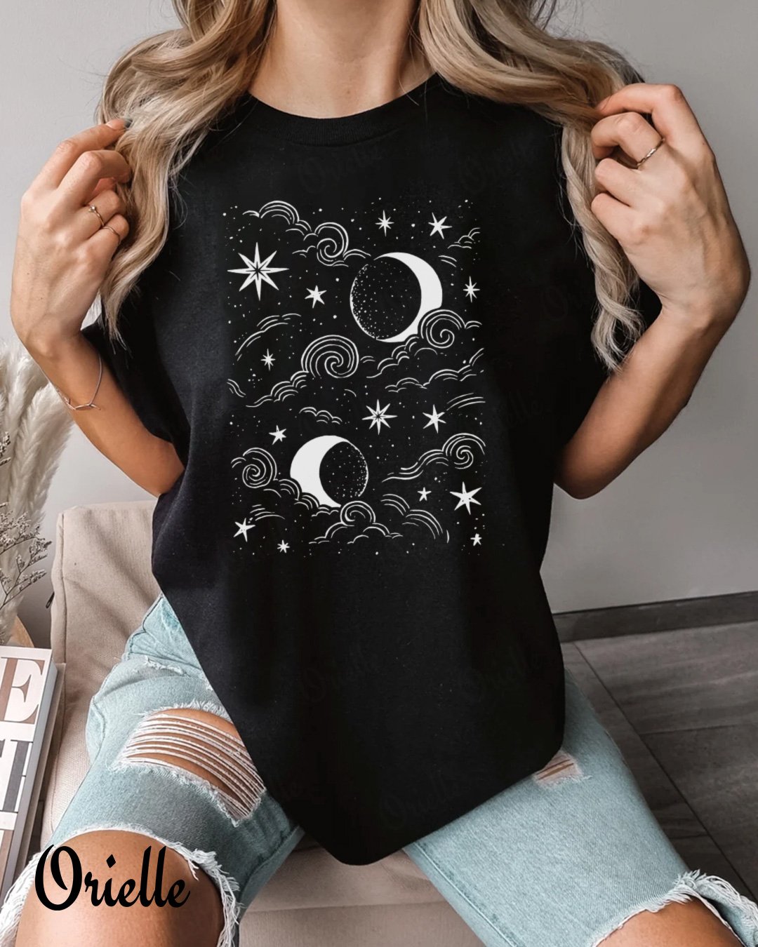 Relaxed Fit Night Sky T-shirt