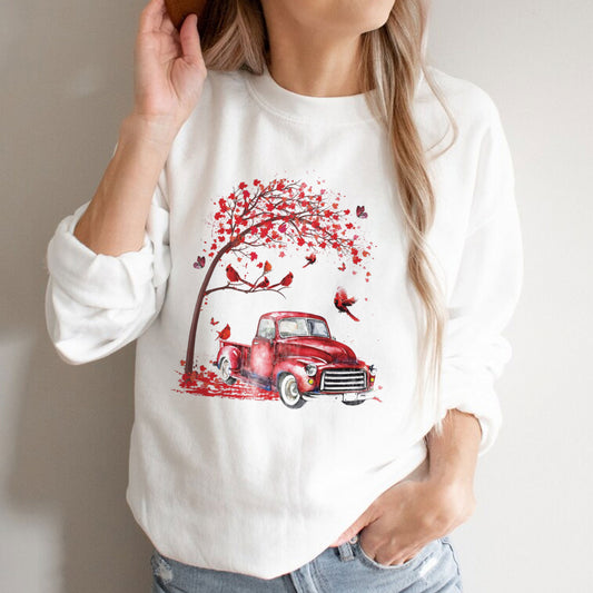 Oversized Red Autumn Sweater