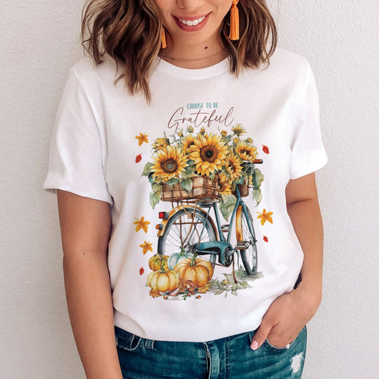 T-shirt Choose Grateful