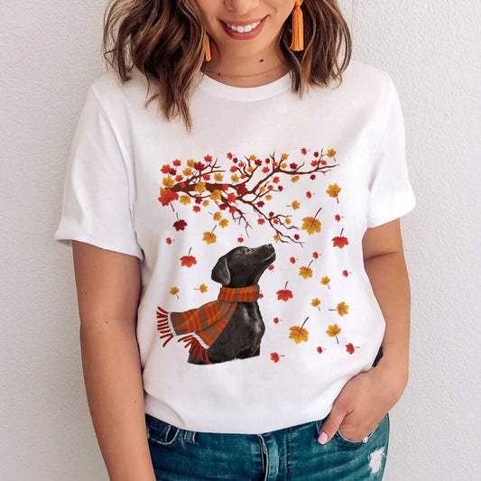 Autumn Dog T-shirt