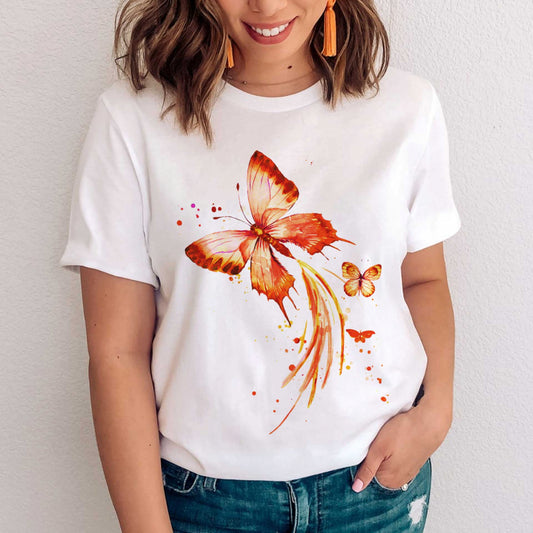 T-shirt Fall Butterfly