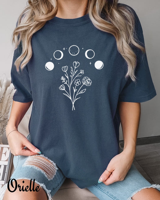 Relaxed Fit Wildflower Moon T-shirt