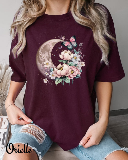 Relaxed Fit Celestial Bloom T-shirt