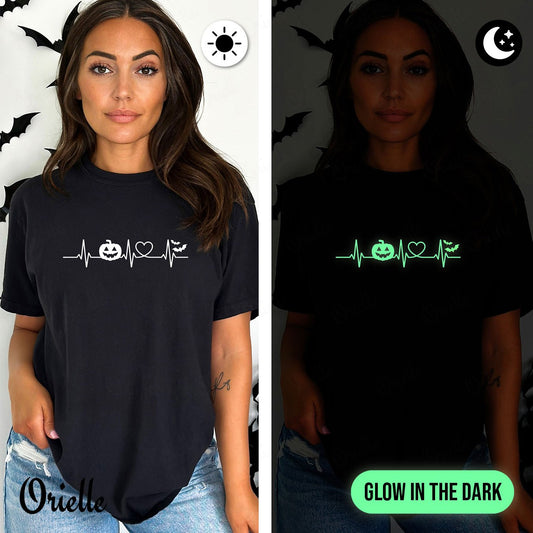 Relaxed Fit Phosphorescent Pulse T-shirt