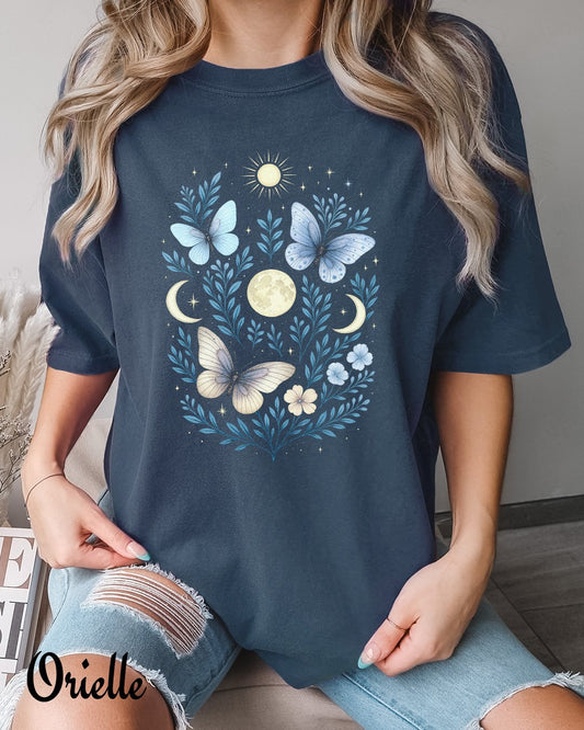 Relaxed Fit Moonlight Blue T-shirt