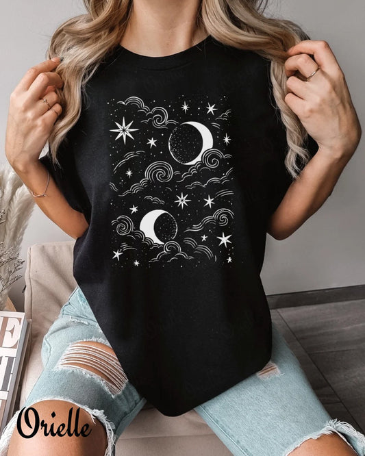 Relaxed Fit Night Sky T-shirt
